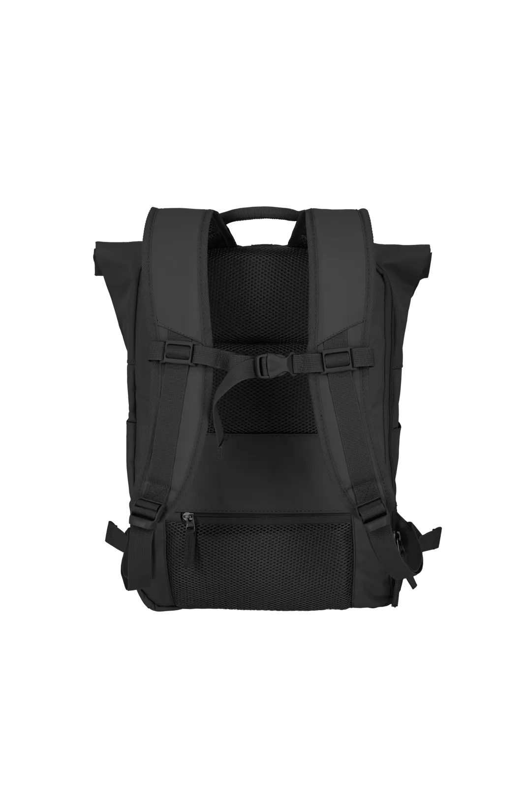 travelite x AIDA roll-up backpack in black